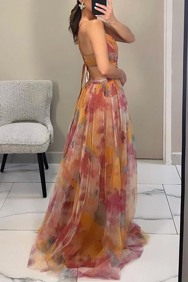 Luna Női Elegáns Pliszírozott Maxi Ruha Kecses Sziluettel Nyári Viseletre Tervezve