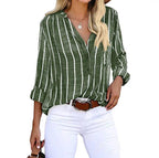 Astra Női Nyári Csíkos Laza Blúz Női Nyári Csíkos Laza Blúz