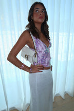 Nova Női Pailletten V-nyakú Party Tanktop Nova Női