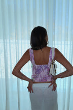 Nova Női Pailletten V-nyakú Party Tanktop Nova Női