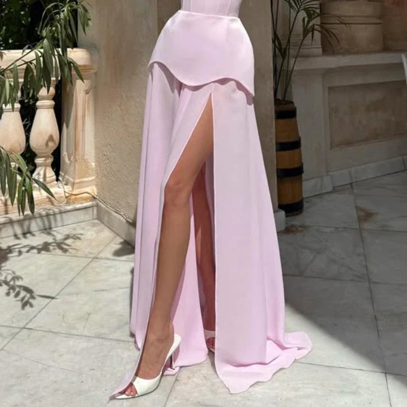 Ariadne Női Ruha Esküvői Vendégeknek Szív Kivágással