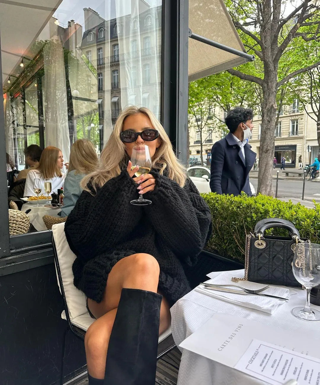 Nova Női Oversized Hosszú Ujjú Mini Ruha Stílusos Téli Napi Viselésre Városi Szettekhez