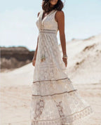 Elara Női Bohemian Stílusú Nyári Maxi Ruha A Boho Elegancia Kedvelőinek Napsütéses Kiruccanásokhoz